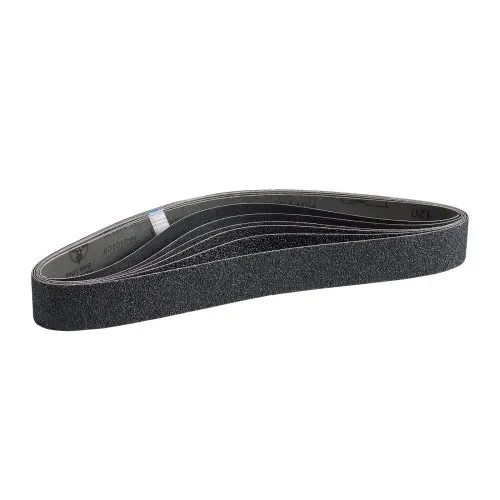 VEVOR Schleifbänder, 50x1066mm, 6 Stk. (36/40/60/80/100/120 Körnungen), aus Siliziumkarbid, Bandschleifpapier Bandschleifer, für Metallbearbeitung, Verbundwerkstoffe & Kunststoffveredelung – Bild 10