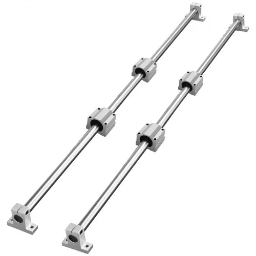 VEVOR Linearführungsschienen-Set, SFC16 1000 mm, 2 Stück 1000 mm SFC16-Führungsschienen, 4 Stück SC16-Gleitblöcke, 4 Stück Schienenstützen, Linearschienen und Lagersatz für automatisierte Ma VEVOR Linearführungsschienen-Set, SFC16 1000 mm, 2 Stück 1000 mm SFC16-Führungsschienen, 4 Stück SC16-Gleitblöcke, 4 Stück Schienenstützen, Linearschienen und Lagersatz für automatisierte Ma