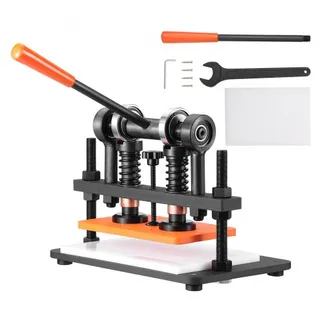 VEVOR Leder Stanzmaschine Manuelle Lederschneidemaschine 26 x 15 cm, Leder Prägemaschine 1,5 t Belastbare Leder-Stanzmaschine Geeignet für Leder, PVC/EVA-Schaumstoff, nicht Klebende Materialien VEVOR Leder Stanzmaschine Manuelle Lederschneidemaschine 26 x 15 cm, Leder Prägemaschine 1,5 t Belastbare Leder-Stanzmaschine Geeignet für Leder, PVC/EVA-Schaumstoff, nicht Klebende Materialien