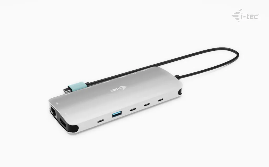 i-tec Metal USB-C Nano 3x Display Dock, 2x HDMI 1x USB-C video + Power Delivery 140W – Bild 3