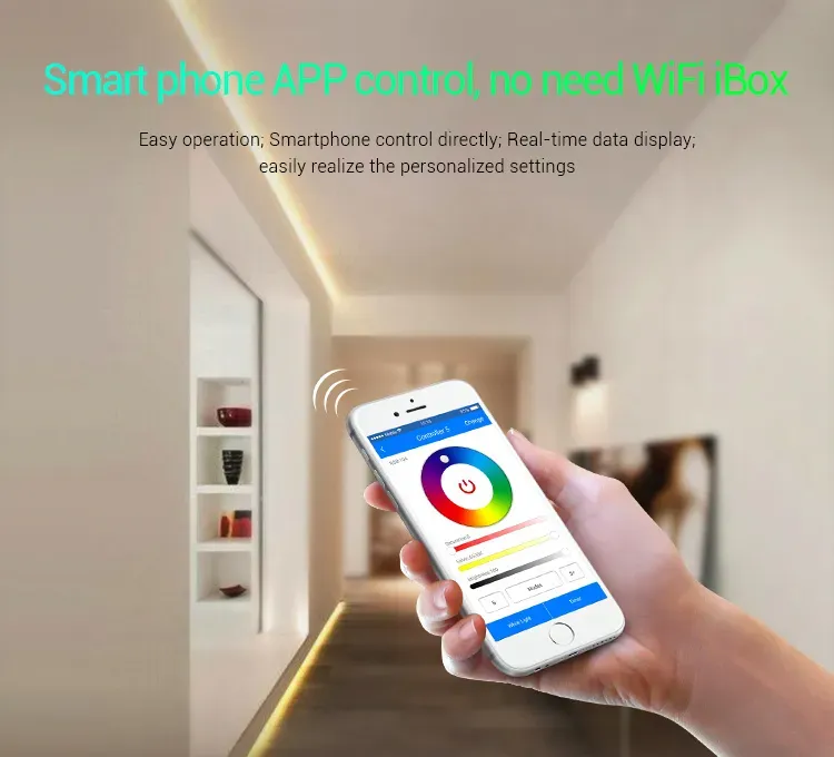 MiBoxer WL5 LED Controller 5in1 RGB-WW (RGB-CCT) DC12~24V WiFi + 2.4G Alexa Serie – Bild 6