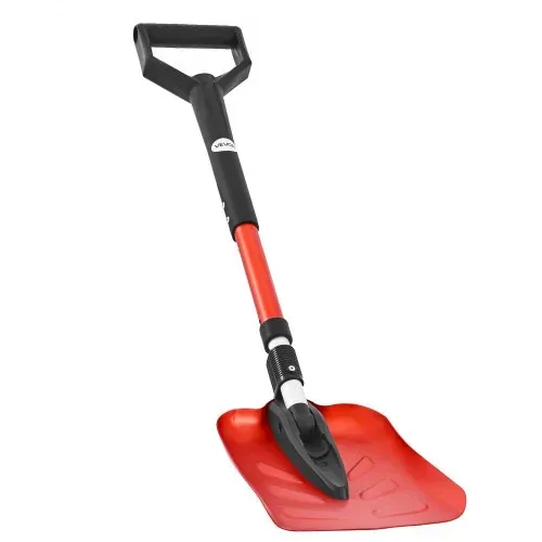 VEVOR Schneeschaufel, 22 cm Schneeräumer mit D-förmigem Griff, Schneeschieber 910–1020 mm, Schneeschippe, Schneeschüppe, Schneeräumwerkzeug aus Aluminiumlegierung für Garten, Auto, Camping – Bild 9