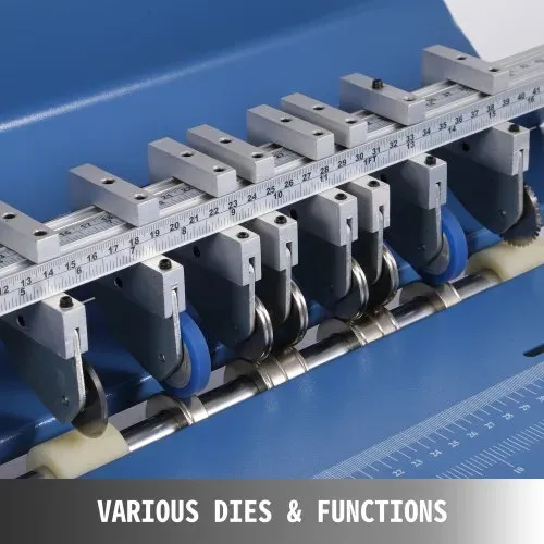 VEVOR Rillmaschine 520 mm, Elektrische Nutmaschine 540 mm x 370 mm x 230 mm, Creasing Maschine 220 V, Bürobedarf und Schreibwaren mit Rundpresstechnik, Falzmaschine für Dateien, Karten, A4-Papiere – Bild 2