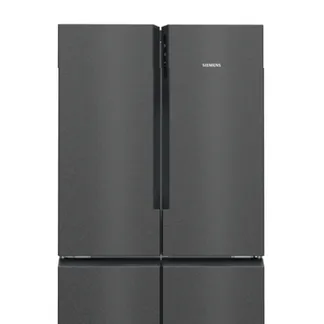 Siemens iQ500 KF96NAXEA Side-by-Side Kühlkombination Freistehend 605 l Schwarz, Edelstahl Siemens iQ500 KF96NAXEA Side-by-Side Kühlkombination Freistehend 605 l Schwarz, Edelstahl