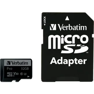 Verbatim Pro 32 GB MicroSDHC UHS Klasse 10 Verbatim Pro 32 GB MicroSDHC UHS Klasse 10