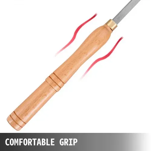 VEVOR Stechbeitel Set Wellendurchmesser 12 mm, Stemmeisen Holz 4-Teilig, Stechbeitel mit Holzgriff, Stecheisen mit T15- und T20 Inbusschlüssel – Bild 4