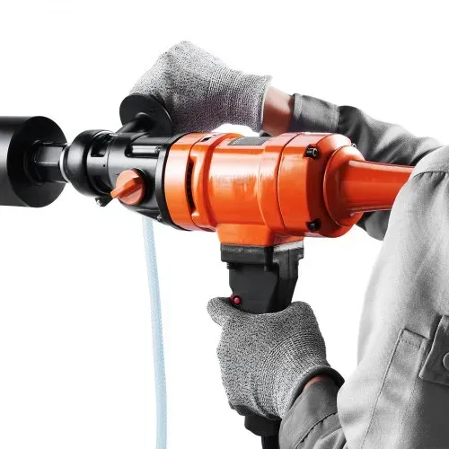 VEVOR Diamant Bohranlage 1500 W Diamantkernbohrmaschine Kernbohrgerät 1100/2400 RPM Kernbohrmaschine Nassbohren, 8-10,2 cm Magnetbohrmaschine Geeignet zum Bohren von Stahlbeton, Marmor usw. – Bild 9