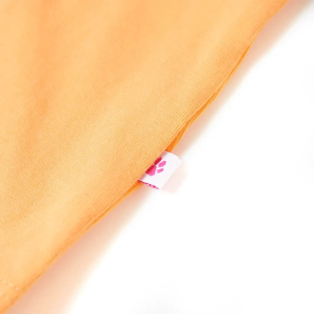 vidaXL Kinder-T-Shirt Hellorange 92 – Bild 5