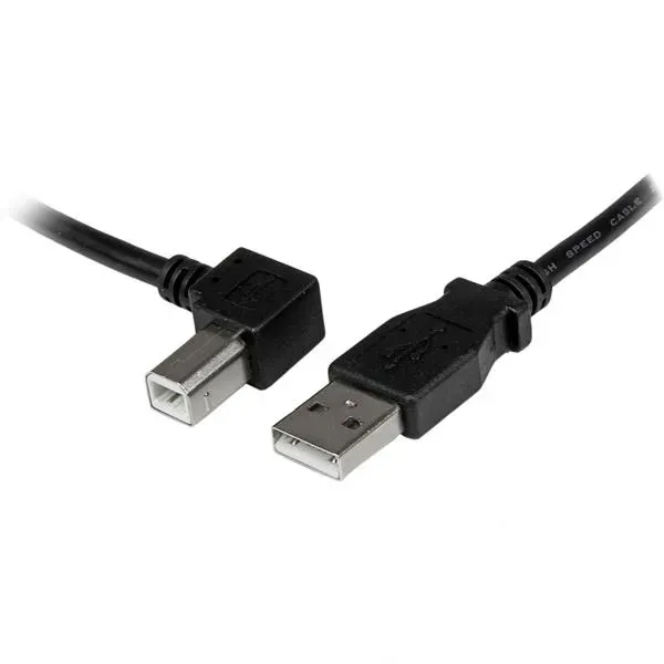 StarTech.com 2m USB 2.0 A auf B Kabel links gewinkelt – St/St StarTech.com 2m USB 2.0 A auf B Kabel links gewinkelt – St/St