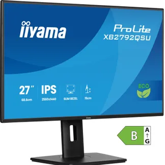 iiyama ProLite XB2792QSU-B1 Computerbildschirm 68,6 cm (27″) 2560 x 1440 Pixel Quad HD Schwarz iiyama ProLite XB2792QSU-B1 Computerbildschirm 68,6 cm (27″) 2560 x 1440 Pixel Quad HD Schwarz
