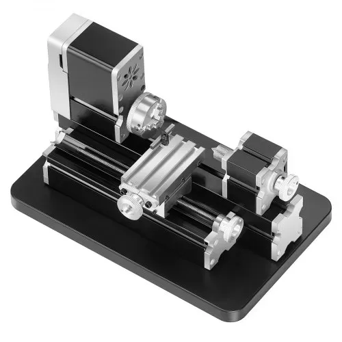 VEVOR Mini-Drehmaschine aus Metall 70x130 mm, Fräsmaschine 20000 U/min, 36 W Hochleistungsmotor, 3-Backenfutter, didaktische Metalldrehmaschine mit Schutz für die Bearbeitung von Präzisionsteilen – Bild 8