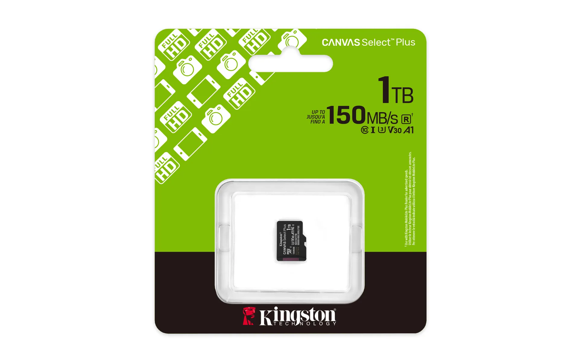 Kingston Technology 1TB micSDXC Canvas Select Plus Gen3 150R A1 (Ohne SD-Adapter) – Bild 3