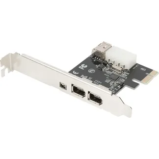 PCI Express Karte Firewire 1394a (3+1 Port), Schnittstellenkarte PCI Express Karte Firewire 1394a (3+1 Port), Schnittstellenkarte