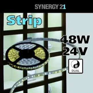 Synergy 21 LED Flex Strip 3528 – 120 DW (CCT) DC24V 36W pro Farbe IP20 Synergy 21 LED Flex Strip 3528 – 120 DW (CCT) DC24V 36W pro Farbe IP20