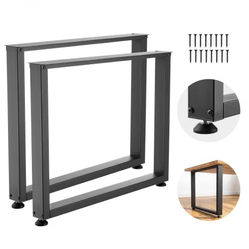 VEVOR Tischkufen aus Vierkantprofilen 2er-Set 750×900 mm, Tischuntergestell max. 1000 kg, Tischbeine, Möbelfüße, Tischgestell, Tischfüße für Schreibtische, Couchtisch, Esstische, Schwarz VEVOR Tischkufen aus Vierkantprofilen 2er-Set 750×900 mm, Tischuntergestell max. 1000 kg, Tischbeine, Möbelfüße, Tischgestell, Tischfüße für Schreibtische, Couchtisch, Esstische, Schwarz