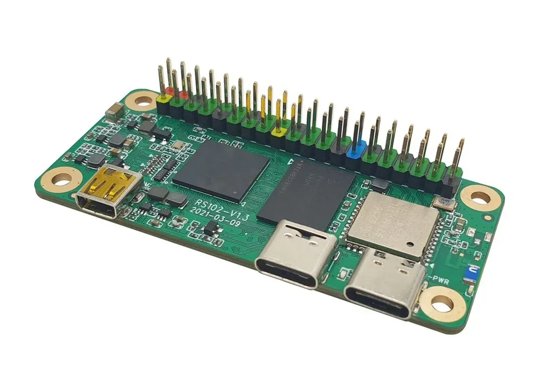 Radxa Zero 4GB/128GB D4E128T, Pinleiste nicht gelötet, ext. Antenne Radxa Zero 4GB/128GB D4E128T, Pinleiste nicht gelötet, ext. Antenne