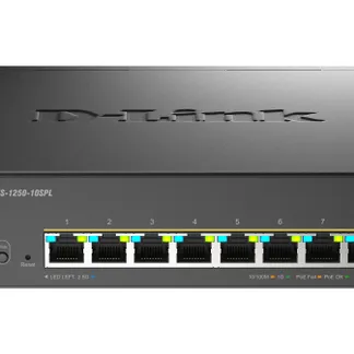 D-Link 10-Port Multi-Gigabit Smart Managed PoE D-Link 10-Port Multi-Gigabit Smart Managed PoE