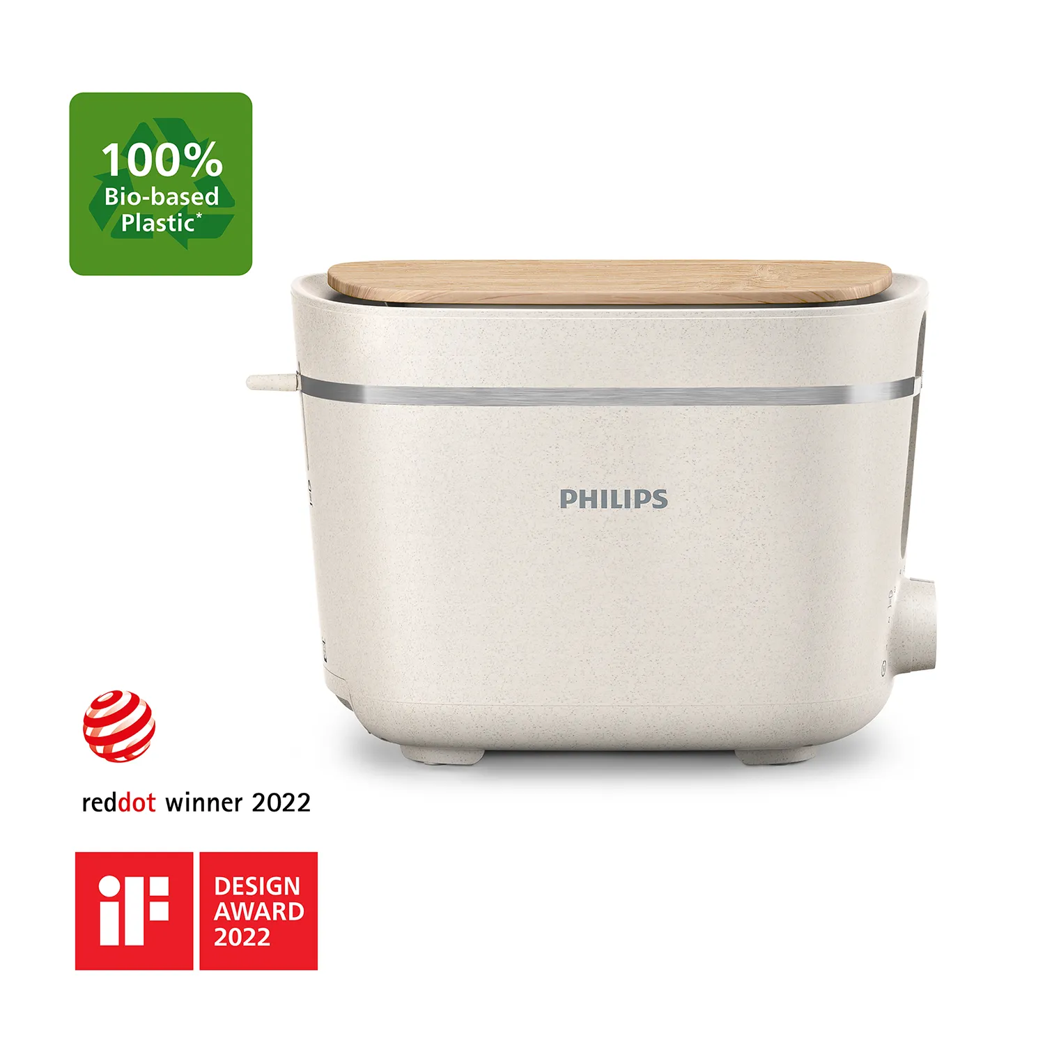 Philips Eco Conscious Edition HD2640/10 Toaster 5000er Serie Philips Eco Conscious Edition HD2640/10 Toaster 5000er Serie