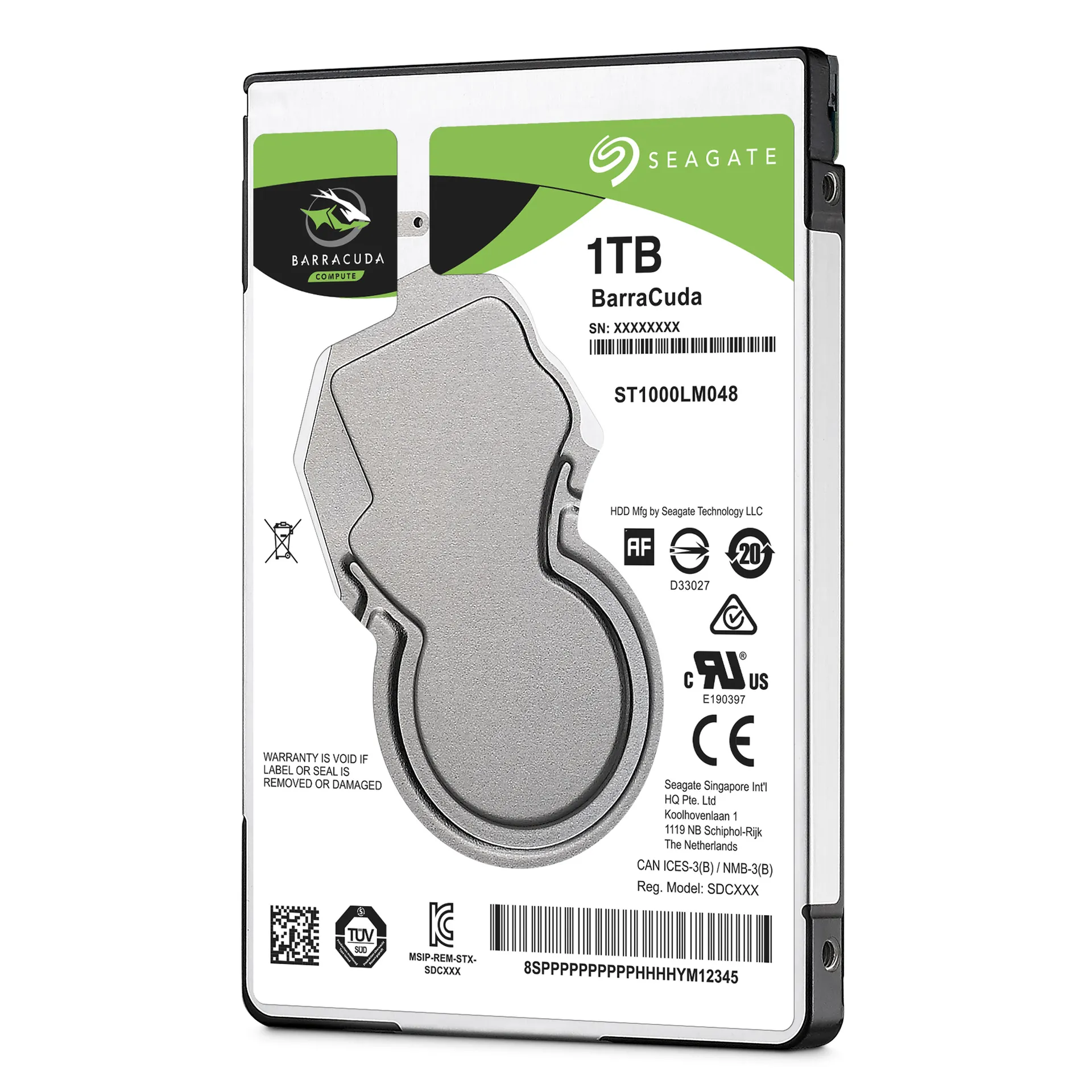 Seagate Barracuda 2.5" Interne Festplatte 1 TB 5400 RPM 128 MB 2.5" Serial ATA III – Bild 4