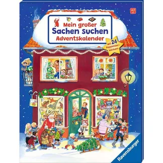 Mein großer Sachen suchen Adventskalender, Lernbuch Mein großer Sachen suchen Adventskalender, Lernbuch