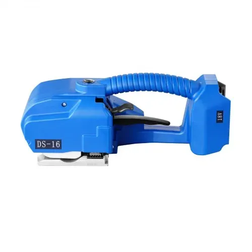 VEVOR Elektrische Umreifungsmaschine, für 0,35"-0,63" PP-PET-Bänder, tragbares elektrisches Umreifungswerkzeug mit Digitalanzeige, 2 x 5000 mAh batteriebetriebenes automatisches Umreifungswerkzeug für Verpackungskartonpaletten – Bild 10