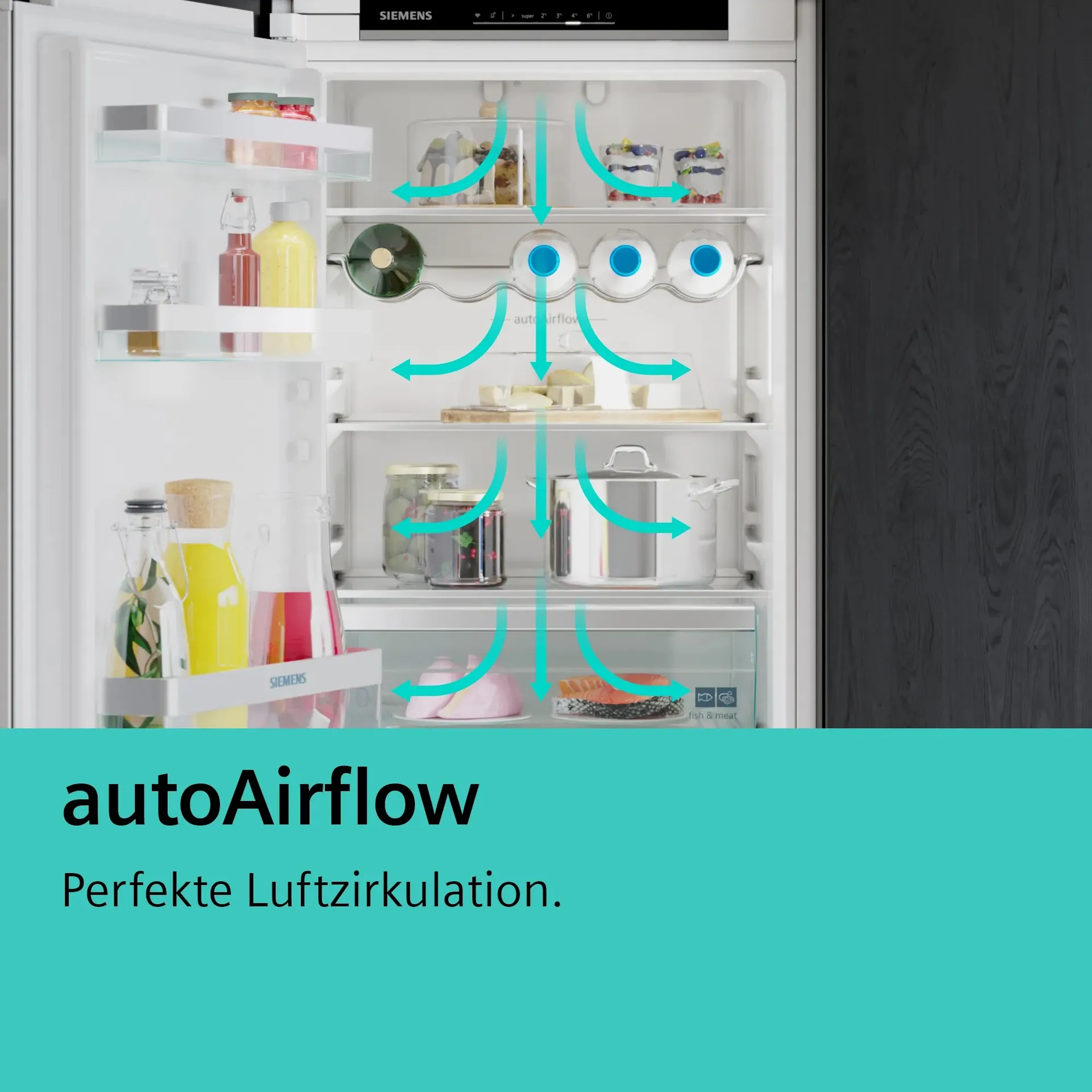 Siemens iQ300 KU21RVFE0 Kühlschrank Integriert 134 l E – Bild 5