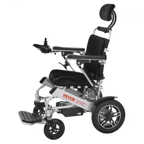 VEVOR Rollstuhl Elektrisch Faltbar, medizinischer Roller bis 136 kg, Elektrorollstuhl mit verstellbarer Rückenlehne, 21 km Reichweite, für Senioren und Behinderte, Leicht zu transportieren – Bild 8