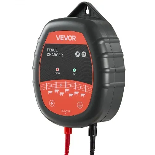 VEVOR Weidezaungerät, 10 kV 1J, AC/DC Elektrozaungerät mit LED-Anzeige, Reichweite 3 km, Leistungsstarkes Plug-in-Ladegerät, zum Schutz von Eindringen vor Wildtieren für Nutztiere & Geflügel – Bild 10