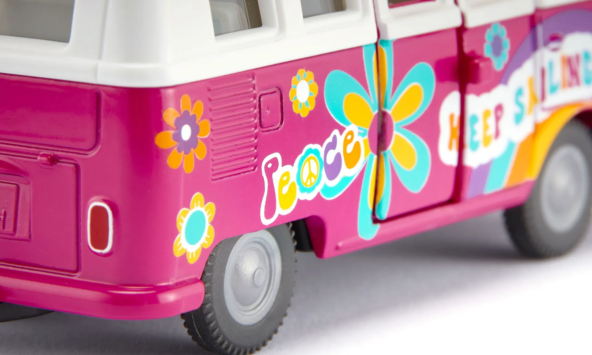 Siku VW T1 Samba Busmodell Vormontiert 1:50 – Bild 6