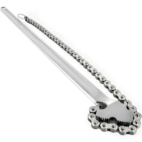 VEVOR 61 cm Rohrkettenschlüssel Heavy Duty 17 cm Kettenschlüssel VEVOR 61 cm Rohrkettenschlüssel Heavy Duty 17 cm Kettenschlüssel