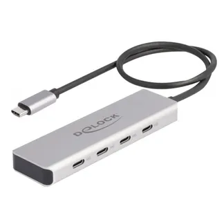 USB 10 Gbps USB Type-C Hub mit 4 x USB Type-C Buchse, USB-Hub USB 10 Gbps USB Type-C Hub mit 4 x USB Type-C Buchse, USB-Hub
