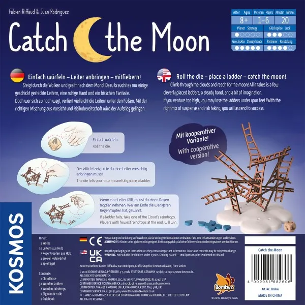 Kosmos Catch the Moon 20 min Brettspiel – Bild 2