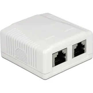 RJ-45 Anschlussdose 2 Port Cat.6a LSA RJ-45 Anschlussdose 2 Port Cat.6a LSA