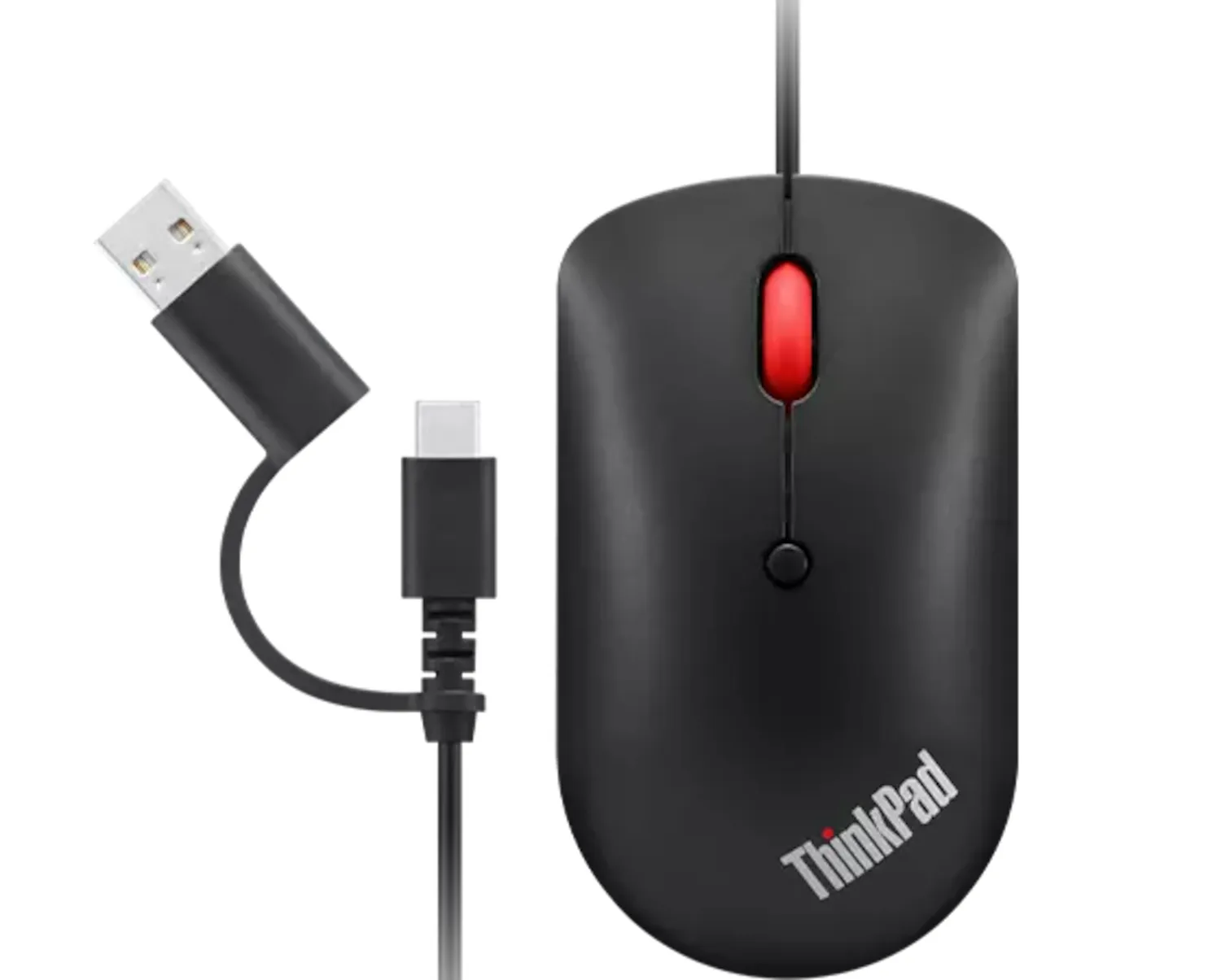 Lenovo 4Y51D20850 Maus Büro Beidhändig USB Typ-C Optisch 2400 DPI Lenovo 4Y51D20850 Maus Büro Beidhändig USB Typ-C Optisch 2400 DPI
