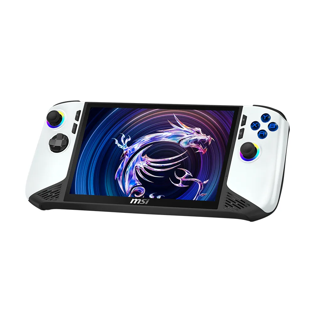 MSI Claw 8 AI+ A2VM-091 Tragbare Spielkonsole 20,3 cm (8") 2 TB Touchscreen WLAN Schwarz, Weiß – Bild 2