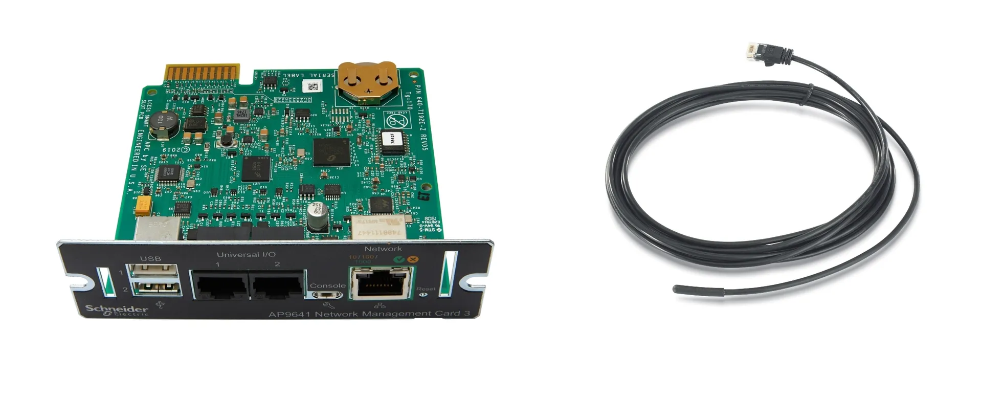 APC AP9641 Smart-UPS Netzwerkmanagementkarte (gen3) mit Umgebungsüberwachung – Bild 4