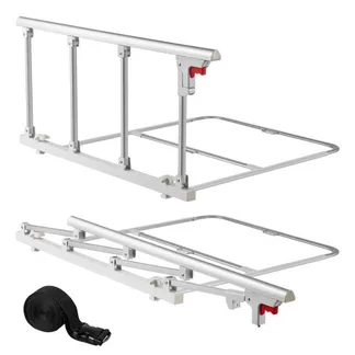 VEVOR Faltbares Bettgitter für Senioren, 97 cm Bettschutzgitter mit Befestigungsgurt, Rausfallschutz, Kantenschutz, Seniorenbettgitter, passend für King-Size-, Queen-Size-, Full-Size- & Twin-Betten VEVOR Faltbares Bettgitter für Senioren, 97 cm Bettschutzgitter mit Befestigungsgurt, Rausfallschutz, Kantenschutz, Seniorenbettgitter, passend für King-Size-, Queen-Size-, Full-Size- & Twin-Betten