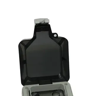 Keystone, Modulträger, Aufputzgehäuse IP66, mit Lasche für Ringschloss, Synergy 21, Keystone, Modulträger, Aufputzgehäuse IP66, mit Lasche für Ringschloss, Synergy 21,