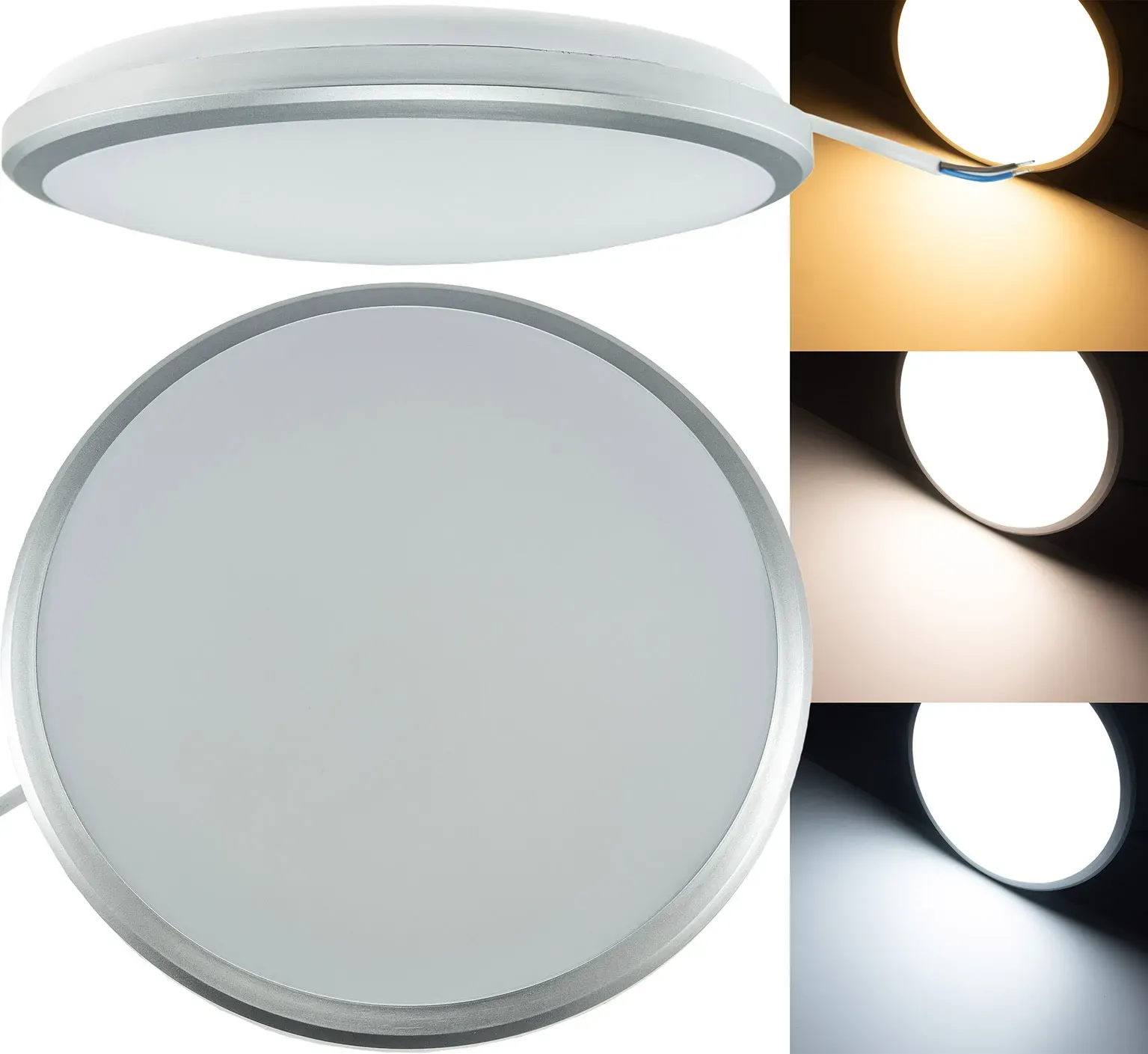 LED Deckenleuchte “Acronica 18 CCT” Ø 27cm, 18W, 1700lm, IP40 LED Deckenleuchte “Acronica 18 CCT” Ø 27cm, 18W, 1700lm, IP40