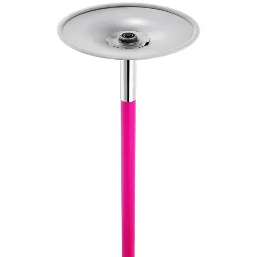 VEVOR Professionelle Tanzstange, Pole Dance Tragbare Tanzstange Profi ca. 216,3-270 cm Höhenverstellbare Abnehmbare Fitnessstange Spinning Fitness Pink, Statische Tanzstange Fitnessstudios – Bild 10