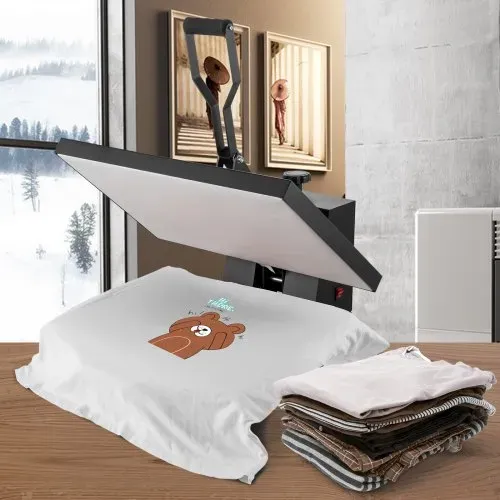 VEVOR Wärmepresse, 1700 W Leistung, Wärmepresse, schnelles Aufheizen, Hochdruck-Wärmepresse für T-Shirts, digitaler industrieller Sublimationsdrucker für Wärmeübertragungsvinyl 406 x 610 mm – Bild 7