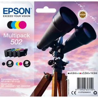 Epson Multipack 4-colours 502 Ink Epson Multipack 4-colours 502 Ink