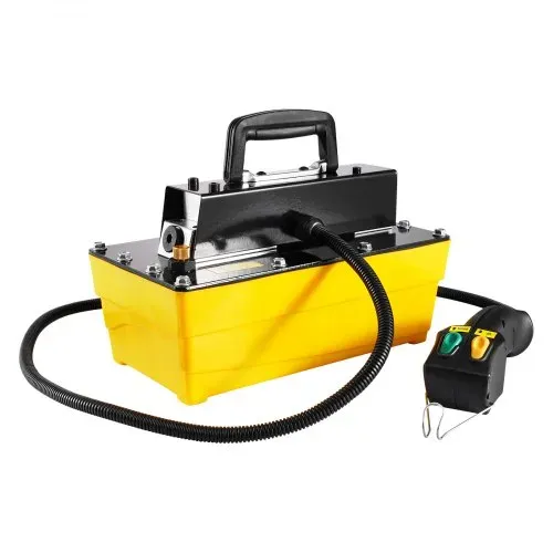 VEVOR 10.000 PSI Lufthydraulikpumpe, 2,3 L Behälter, NPT 3/8 Zoll Auslass, NPT 1/4 Zoll Einlass, Kunststoff-Lufthydraulikpumpe mit Fernbedienung, für Automobilrahmenmaschinen & Hydraulikpressen – Bild 8