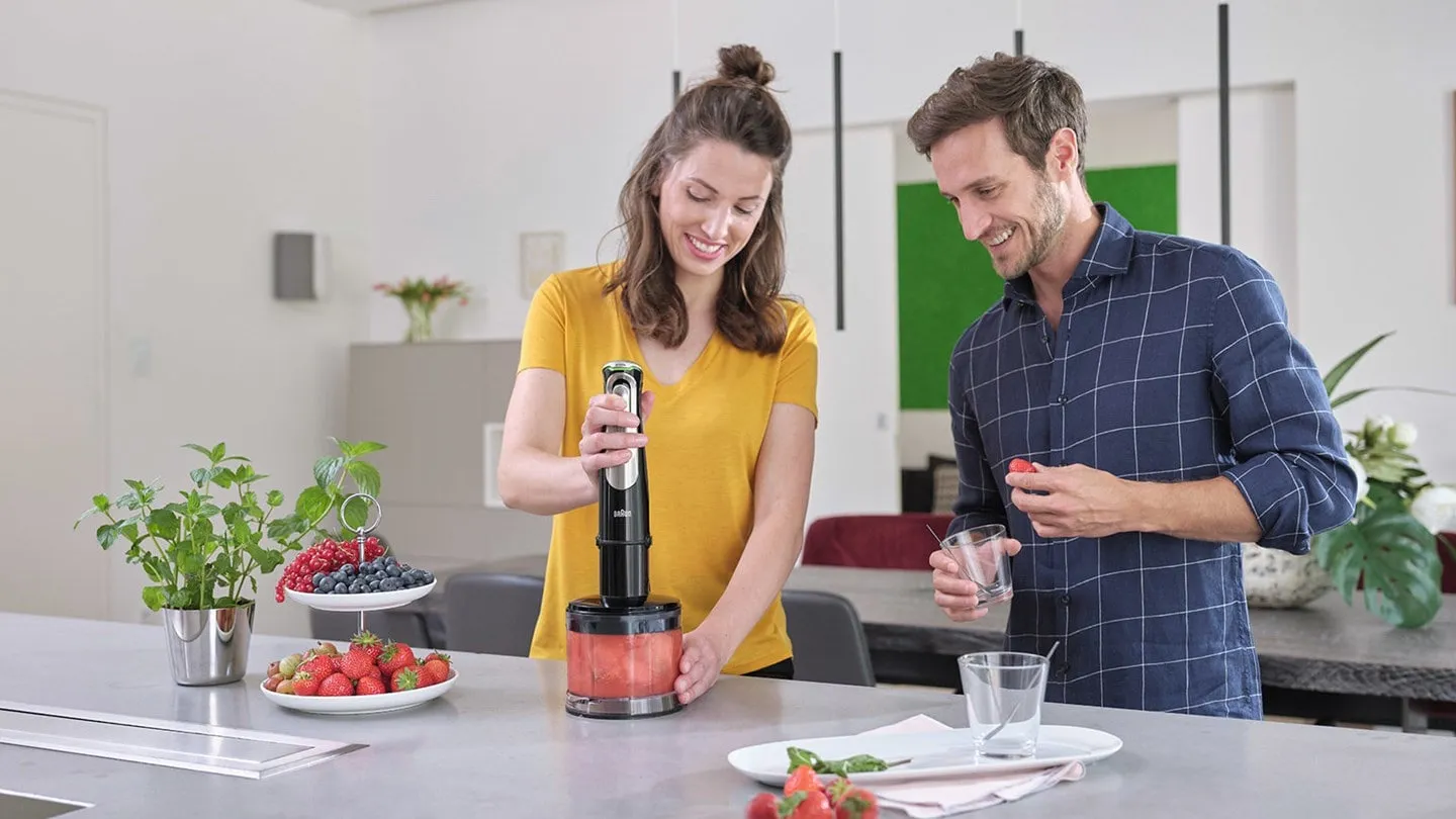 Braun MultiQuick 9 MQ 9135XI 0,6 l Pürierstab 1200 W Schwarz, Edelstahl – Bild 7