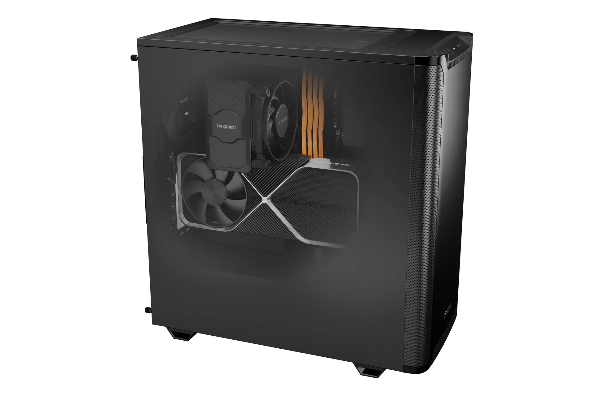 be quiet! PURE BASE 501 Black Midi Tower Schwarz – Bild 5