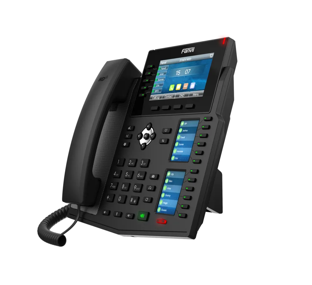 Fanvil X6U v2, High-end business phone with Gigabit / SIP / POE / Gigabit / USB-Port / Bluetooth – Bild 2