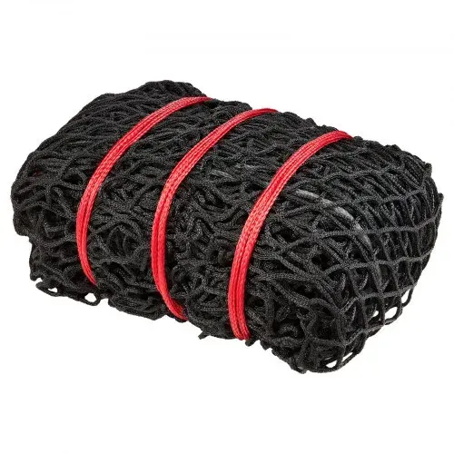 VEVOR Rundballen-Heunetz, 1,8x1,8x1,8 m, 42x42 mm Maschenweite, PE-Material, knotenloses Design, mit Kabelbindern, Nadelschiffchen, Reparaturschnur & Aufbewahrungsbeutel, Futtersparnetz für Pferde – Bild 9