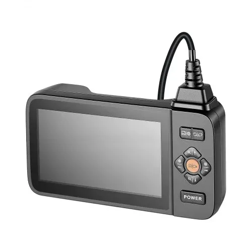 VEVOR Triple Lens Endoskopkamera mit 4,5 Zoll Bildschirm, 3000mAh Akku Inspektionskamera mit 5m Kabel 8X Zoom 180° Bildrotation IP67 Wasserdicht, 8mm Industrie Endoskop mit LED für Auto Rohre Abfluss – Bild 10