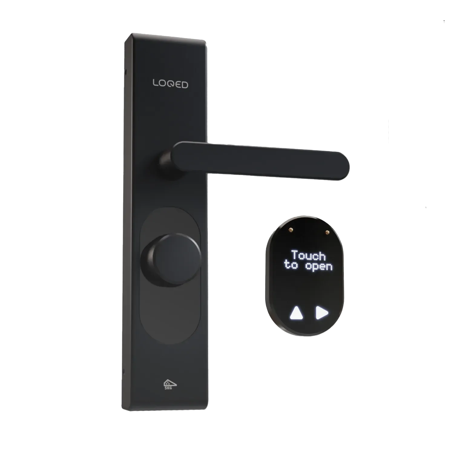 Shelly · "LOQED Touch Smart Lock black" Smartes Türschloss – Bild 3