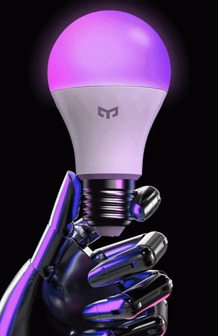 YEELIGHT Smart LED Bulb W4 Lite Multicolor WLAN (E27 Fassung) 1 Stück – Bild 2